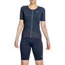 ナイキ NIKE ジップ付き半袖セパレーツ レディース ブラック 黒 水泳 スイム フィットネス 水着 2993125-009(4)