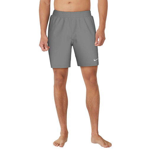 ナイキ NIKE ヒーロースタイル 7" ボレーショーツ メンズ グレー 灰色 海水浴 サーフパンツ トランクス 海パン NESSF559-N051 ナイキ NIKE ヒーロースタイル 7" ボレーショーツ メンズ グレー 灰色 海水浴 サーフパンツ トランクス 海パン NESSF559-N051