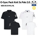 O-Sync Pack Knit Ss Polo 2.0 メンズ ゴルフ ポロシャツ ゴルフウェア スポーツ 春 夏 軽量 FOA407565