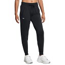 アンダーアーマー UNDER ARMOUR UAテック パンツ レディース ブラック 黒 スポーツ フィットネス ロング パンツ 1369385-002