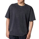 アンダーアーマー UNDER ARMOUR UAヘビーウエイト ウォッシュド ショートスリーブ Tシャツ メンズ 春 夏 ブラック 黒 スポーツ トレーニング 半袖 Tシャツ 6001478-001(4)