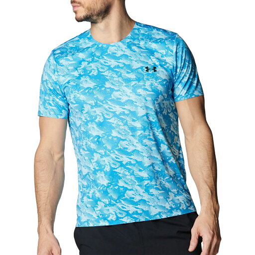 アンダーアーマー UNDER ARMOUR UAアーマードライ プロ ノベルティ ショートスリーブ Tシャツ メンズ 春 夏 ブルー 青 スポーツ トレーニング 半袖 Tシャツ 6001525-494 アンダーアーマー UNDER ARMOUR UAアーマードライ プロ ノベルティ ショートスリーブ Tシャツ メンズ 春 夏 ブルー 青 スポーツ トレーニング 半袖 Tシャツ 6001525-494