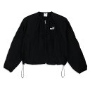 プーマ PUMA CORE HERITAGE コア ヘリテージ パッカブル ウーブン ジャケット レディース 春 秋 冬 ブラック 黒 スポーツ フィットネス ...
