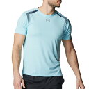 アンダーアーマー UNDER ARMOUR UAローンチ エリート ベント ショートスリーブ Tシャツ メンズ 春 夏 ブルー 青 スポーツ トレーニング 半袖...