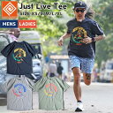 エルドレッソ ELDORESO Just Live Tee ジャストライブT メンズ レディース ユニセックス ポリエステル スポーツ トレーニング 半袖 Tシ...