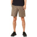 オークリー OAKLEY US規格 Enhance Woven Graphic Shorts 2.0 エンハンス ウーブン グラフィック ショーツ 2.0 メンズ カーキ 枯草色 スポーツ トレーニング ハーフ パンツ FOA407590-83C