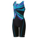 スピード speedo Obsidian Loosen Kneeskin オブシディアンルースンニースキン レディース ブラック 黒 水泳 スイム フィットネス 水着 オールインワン SFW12502-BL(4)
