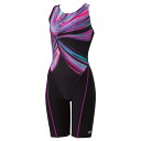 スピード speedo Obsidian Loosen Kneeskin オブシディアンルースンニースキン レディース ブラック 黒 水泳 スイム フィットネス 水着 オールインワン SFW12502-PN(4)