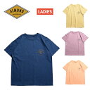 アーモンドサーフボードデザイン Almond Surfboards&Design PARADISE emb. パラダイスemb メンズ レディース ピンク ネイビー オレンジ イエロー カジュアル 半袖 シャツ TS1016(4)