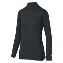 シースリーフィット C3fit Cooling Mock Neck Long Sleeve クーリングモックネックロングスリーブ レディース ブラック 黒 スポーツ フィットネス インナー 長袖 GCW65100-BK(4)