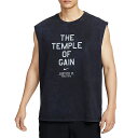 ナイキ NIKE スリーブレス Tシャツ メンズ 春 夏 ブラック 黒 スポーツ トレーニング 袖なし シャツ HJ3688-010