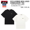 ナンガ NANGA ECO HYBRID BOX LOGO EMBROIDERY TEE エコハイブリッドボックスロゴエンブロイダリーティー メンズ レディース...