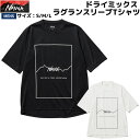 ナンガ NANGA ドライミックス フレームロゴTシャツ DRY MIX FRAME LOGO TEE メンズ ブラック ホワイト カジュアル 半袖 シャツ 吸水速乾 UVケア N2500-1M509A