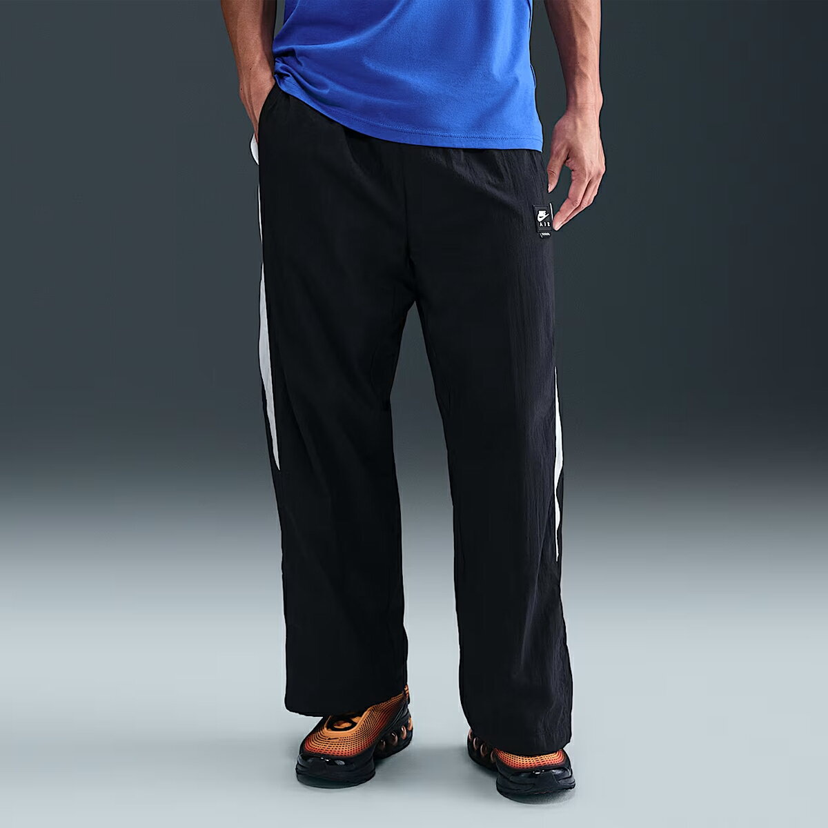 ナイキ NIKE エア ウーヴン トラック パンツ メンズ ブラック 黒 スポーツ トレーニング ロング パンツ HV0875-010