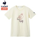ルコック le coq sportif ヘランカ 半袖Tシャツ レディース 春 夏 ホワイト 白 スポーツ フィットネス 半袖 Tシャツ LT5FHT01L-W...