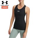 アンダーアーマー UNDER ARMOUR UAヒートギア コンプレッション タンク レディース ブラック 黒 スポーツ フィットネス インナー タンクトップ 1389832-001