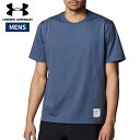 アンダーアーマー UNDER ARMOUR UAモチベート ショートスリーブ Tシャツ メンズ 春 夏 ネイビー 紺 スポーツ トレーニング 半袖 Tシャツ 6001520-044