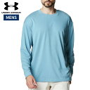 アンダーアーマー UNDER ARMOUR UAヘビーウエイト ロングスリーブ Tシャツ メンズ 春 秋 冬 ブルー 青 スポーツ トレーニング 長袖 Tシャツ 6007413-418