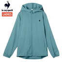 ルコック le coq sportif LCS Essentialクロスジャケット レディース ブルー 青 スポーツ フィットネス パーカー ジャケット LT5...