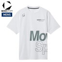 ムーブスポーツ MOVESPORT ドライメッシュ ビックロゴ 半袖シャツ メンズ 春 夏 ホワイト 白 スポーツ トレーニング 半袖 Tシャツ ST5FHT00M-WH00