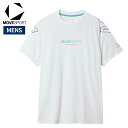 ムーブスポーツ MOVESPORT ミニリップ 半袖シャツ メンズ 春 夏 ホワイト 白 スポーツ トレーニング 半袖 Tシャツ ST5FHT03M-WH00