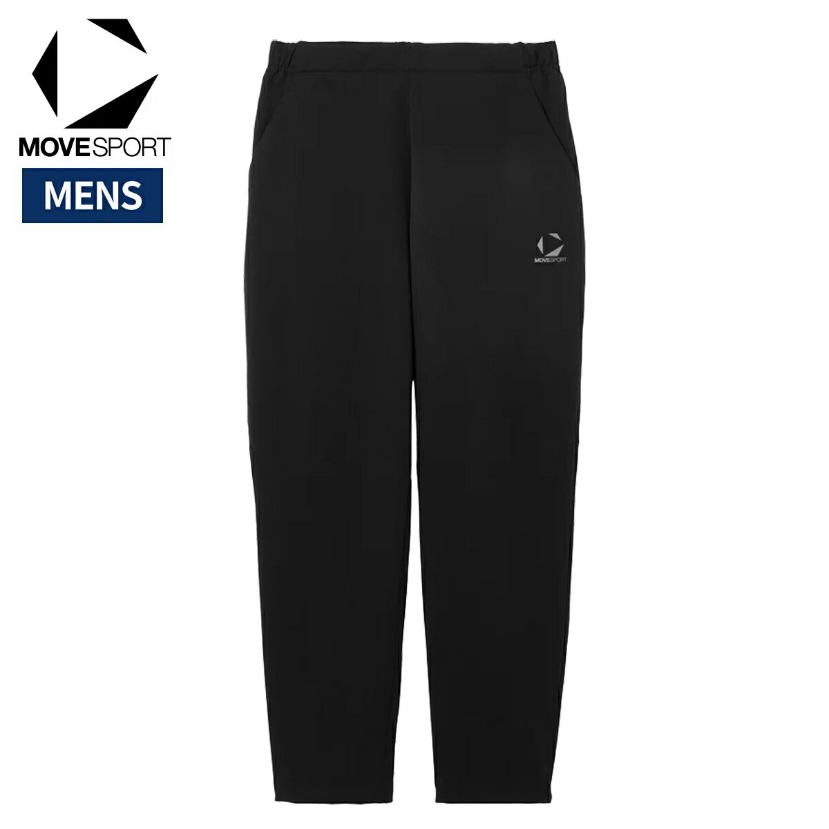 ムーブスポーツ MOVESPORT ACTIVE SUITS HEATNAVI アクティブ スーツ ヒートナビ ソフトシェル ロングパンツ 石川祐希選手着用 メンズ 秋 冬 ブラック 黒 スポーツ トレーニング ロング パンツ ST5FPZ22M-BK00