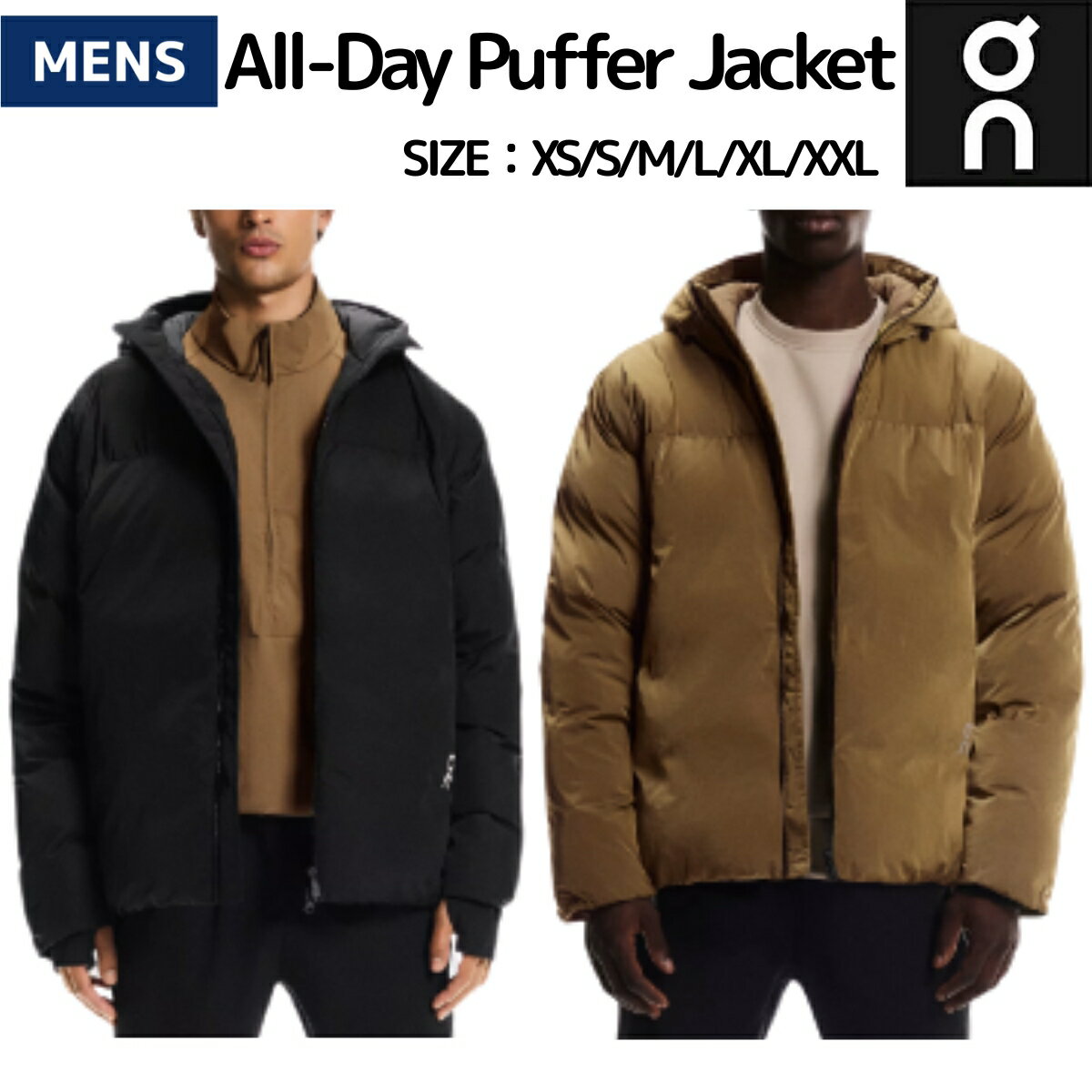 オン On All-Day Puffer Jacket オールデイ パファージャケット メンズ 秋 冬 スポーツ アウター ダウン 保温 防寒 1MF30370553 1MF30373850
