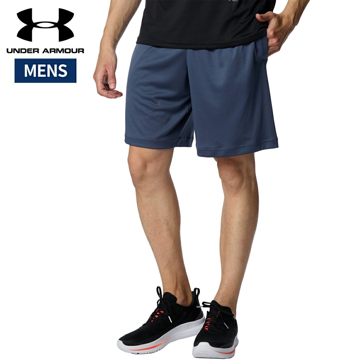 アンダーアーマー UNDER ARMOUR UAテック シーズナル ショーツ メンズ 春 夏 ネイビー 紺 スポーツ トレーニング ハーフ パンツ 6001542-044