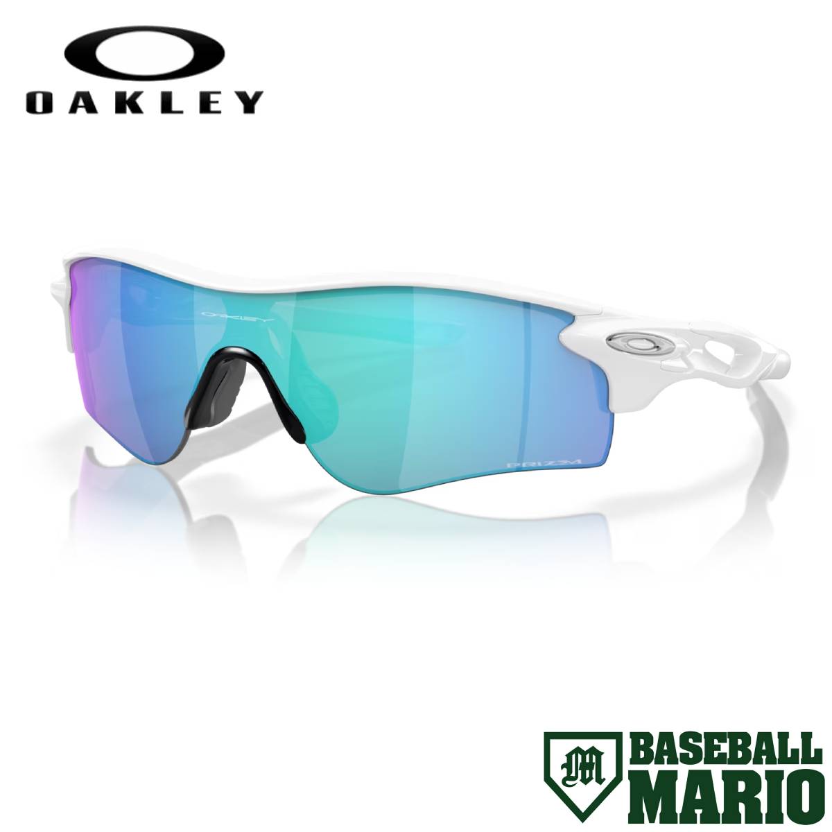 オークリー OAKLEY RadarLock Path Low Bridge Fit 一般 レーダーロックパス ホワイト 野球 小物 アク..