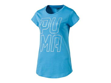 プーマ：【レディース】Swagger FrontTee【PUMA スポーツ フィットネス 半袖 Tシャツ アウトレット セール】【あす楽_土曜営業】【あす楽_日曜営業】【母の日】