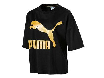 プーマ：【レディース】GLAM オーバーサイズ Tシャツ【PUMA カジュアル 半袖 シャツ】【あす楽_土曜営業】【あす楽_日曜営業】