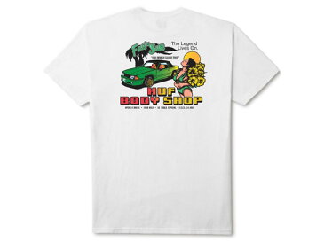 【ポイント10倍】 ハフ：【メンズ】BODY SHOP 半袖Tシャツ【HUF カジュアル 半袖Tシャツ】【あす楽_土曜営業】【あす楽_日曜営業】【191013】