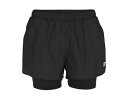 ニューライン:【レディース】ベース 2 レイヤー ショーツ【newline BASE 2 LAYER SHORTS スポーツ フィットネス ショート パンツ】
