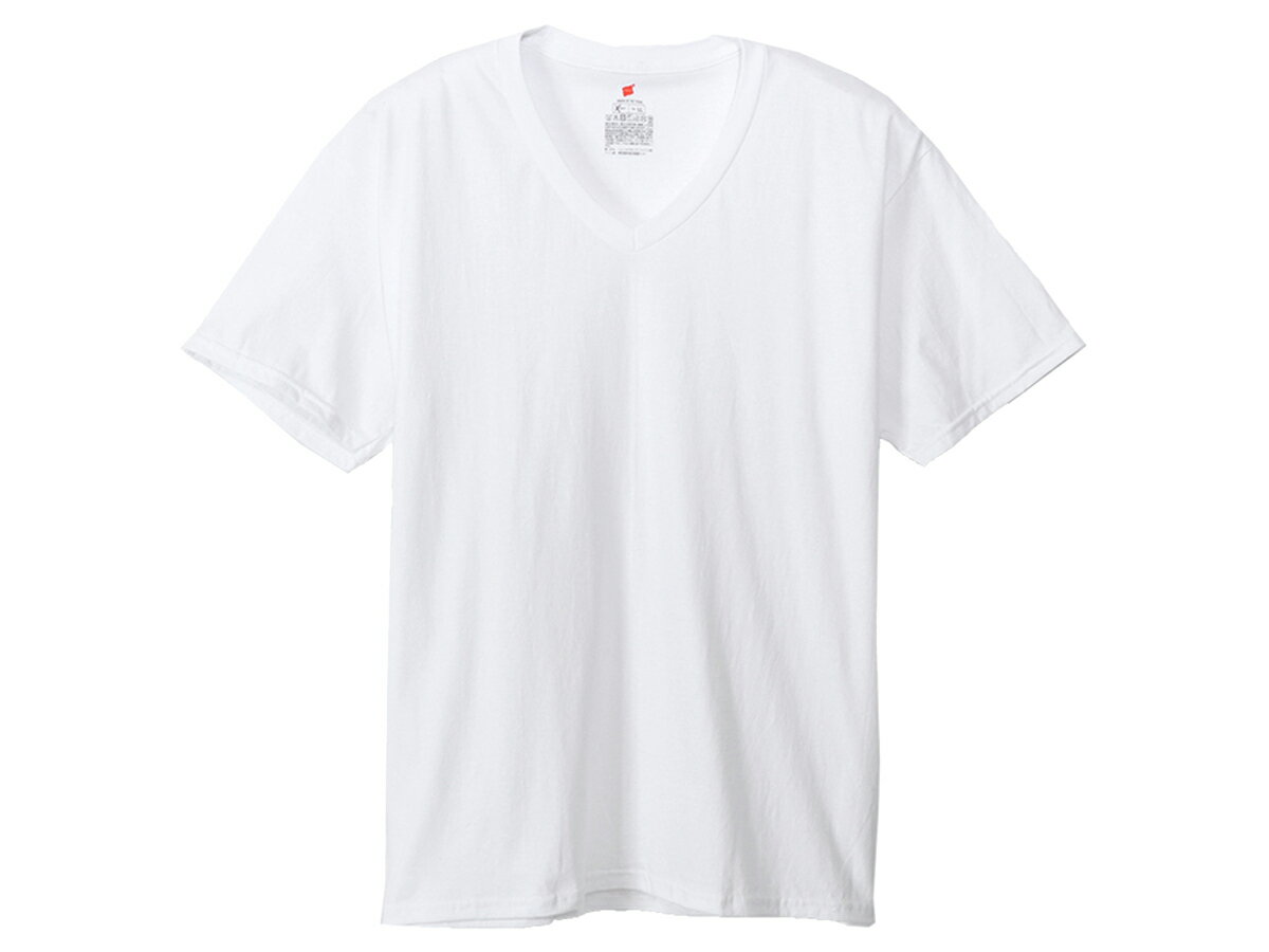 ヘインズ：【メンズ】X-TEMP VネックTシャツ【Hanes カジュアル シャツ】
