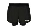 【返品・交換不可】ニューライン:【レディース】2-LAYショーツ【newline 2-LAY SHORTS スポーツ フィットネス ショート パンツ】