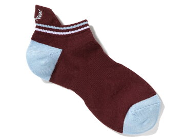 フレッドペリー：【メンズ】TIPPED RIB ANKLE SOCKS【FREDPERRY カジュアル 小物 靴下 ソックス】【あす楽_土曜営業】【あす楽_日曜営業】