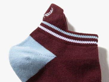 フレッドペリー：【メンズ】TIPPED RIB ANKLE SOCKS【FREDPERRY カジュアル 小物 靴下 ソックス】【あす楽_土曜営業】【あす楽_日曜営業】