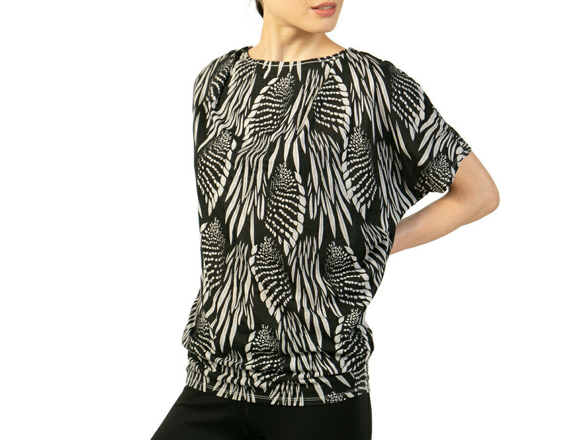 送料無料 スーパーナチュラル レディース Loose Jp Yoga Loose Tee Printed Sn トップス スポーツ Super Natural エスエヌ スポーツ フィットネス 半袖 Tシャツ あす楽 土曜営業 あす楽 日曜営業 スポーツマリオ