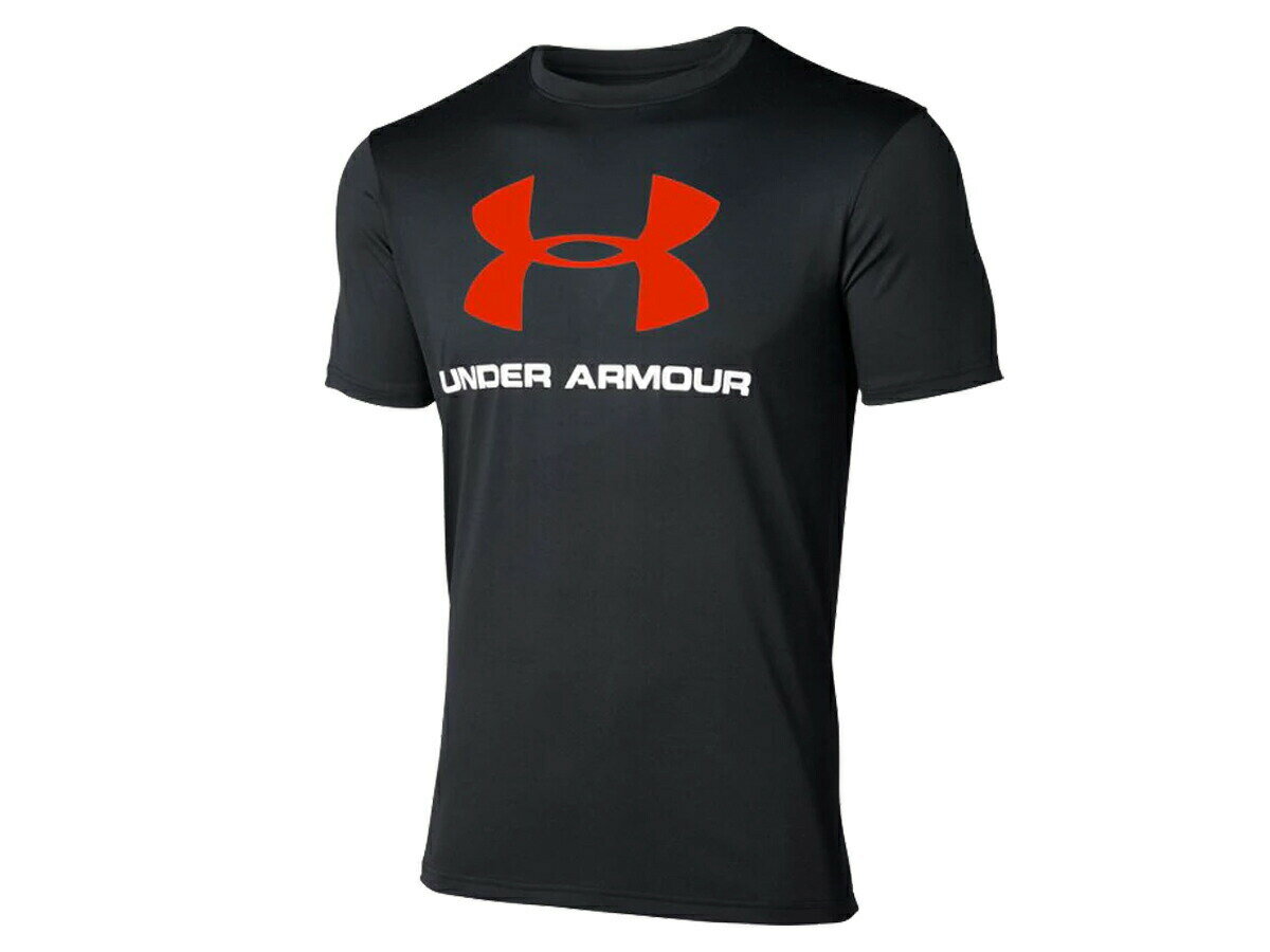 アンダーアーマー：【メンズ】テック ビッグロゴ ショートスリーブ【UNDER ARMOUR スポーツ トレーニング 半袖 Tシャツ】 父の日