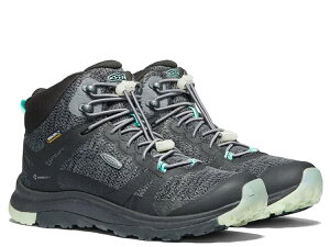 キーン KEEN TERRADORA 2 MID SP WP テラドーラ ツー ミッド エスピー ウォータープルーフ レディース グレー シューズ スニーカー 登山 トレッキングシューズ 1023633