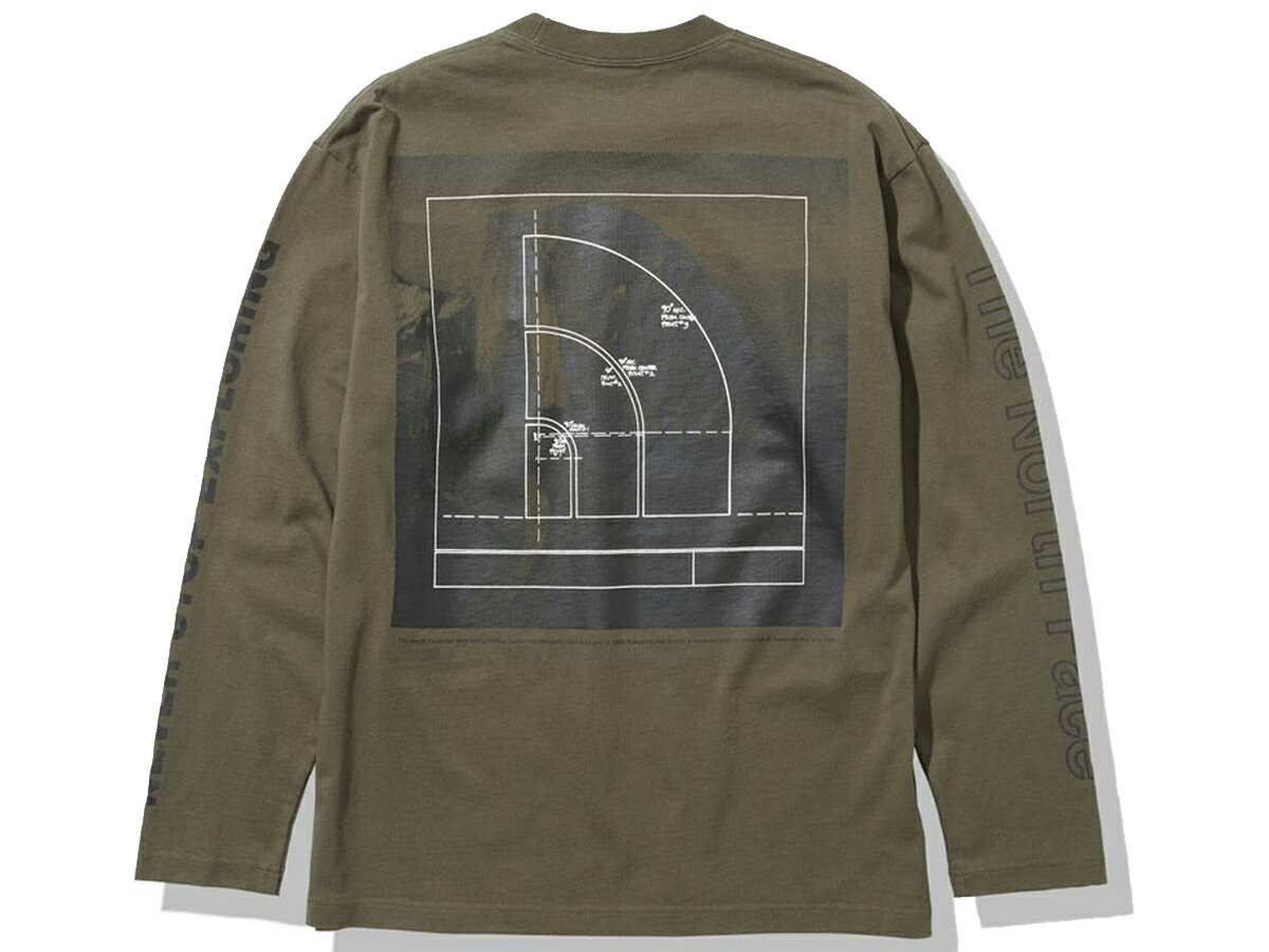 ノースフェイス：【メンズ】ロングスリーブスリーブグラフィックティー【THE NORTH FACE L/S Sleeve Graphic Tee カジュアル シャツ】【あす楽_土曜営業】【あす楽_日曜営業】 【191013】