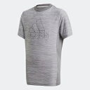 アディダス　adidas　ジュニア AERORDY HEATHER TEE　トレーニング　ジュニアウェア　GM8472