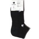 ルコック le coq sportif テニスアンクルソックス(ユニセックス) QTATJB11-BLK