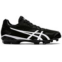 アシックス asics スターシャイン 3(ユニセックス)野球スパイク (BLK/WHT) 1123A033-002