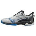 ミズノ MIZUNO ウエーブエクシード 5 WIDE CS ワイド (カーペットコート) ユニセックス テニスシューズ 61GR2311-03