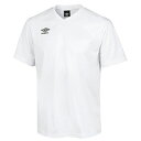 アンブロ UMBRO Jr ゲームシャツ(ワンポイントデザイン)(ジュニア)半袖 サッカー UAS6307J-WHT(4)