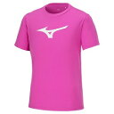 ミズノ MIZUNO Tシャツ (ビッグRBロゴ) テニス・バドミントン ユニセックスウェア 32MAA155-66