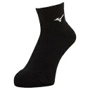 ミズノ MIZUNO ショートソックス テニス・バドミントン ソックス 62JXA003-09