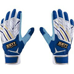 ゼット ZETT NON SLIP BATTING GLOVE (両手用) 野球 バッティンググラブ BG519C-1123