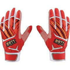 ゼット ZETT NON SLIP BATTING GLOVE (両手用) 野球 バッティンググラブ BG519C-1164